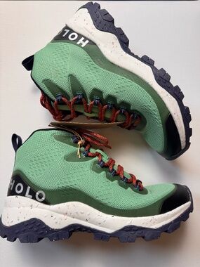 HOLO Troy Mid Hiking Boots Women’s 9 NWT Absinthe Green Trail Shoes